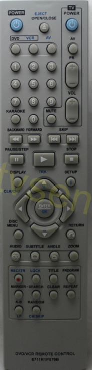 6711R1P079B , 6711R1P079C [DVD / VCR REMOTE CONTROL]    ()